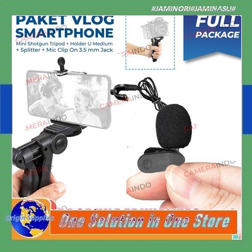 Paket Lengkap Vlog kamera video youtube