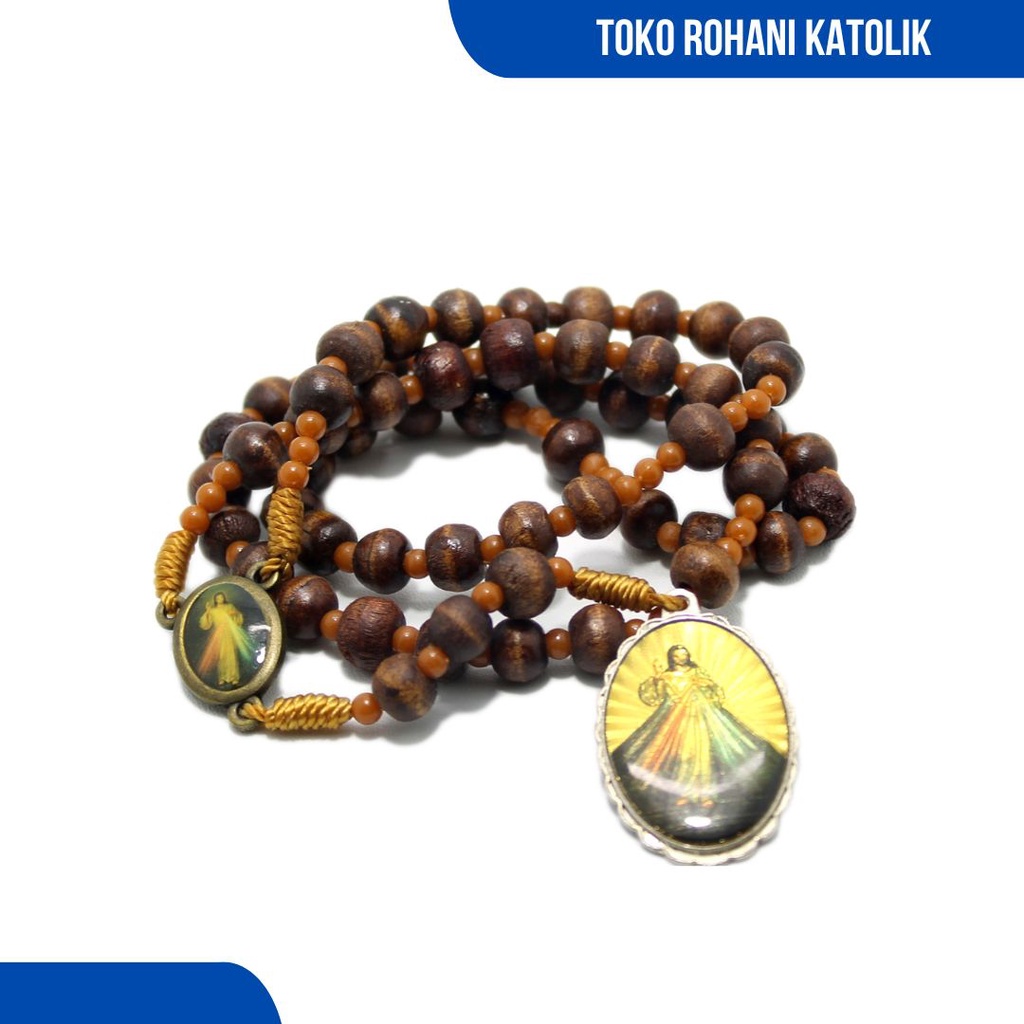 ROSARIO KERAHMAN / KALUNG ROSARIO KERAHIMAN / ROSARIO KATOLIK / ROSARIO MURAH / KALUNG ROHANI / KALUNG PRIA WANITA / KONTAS