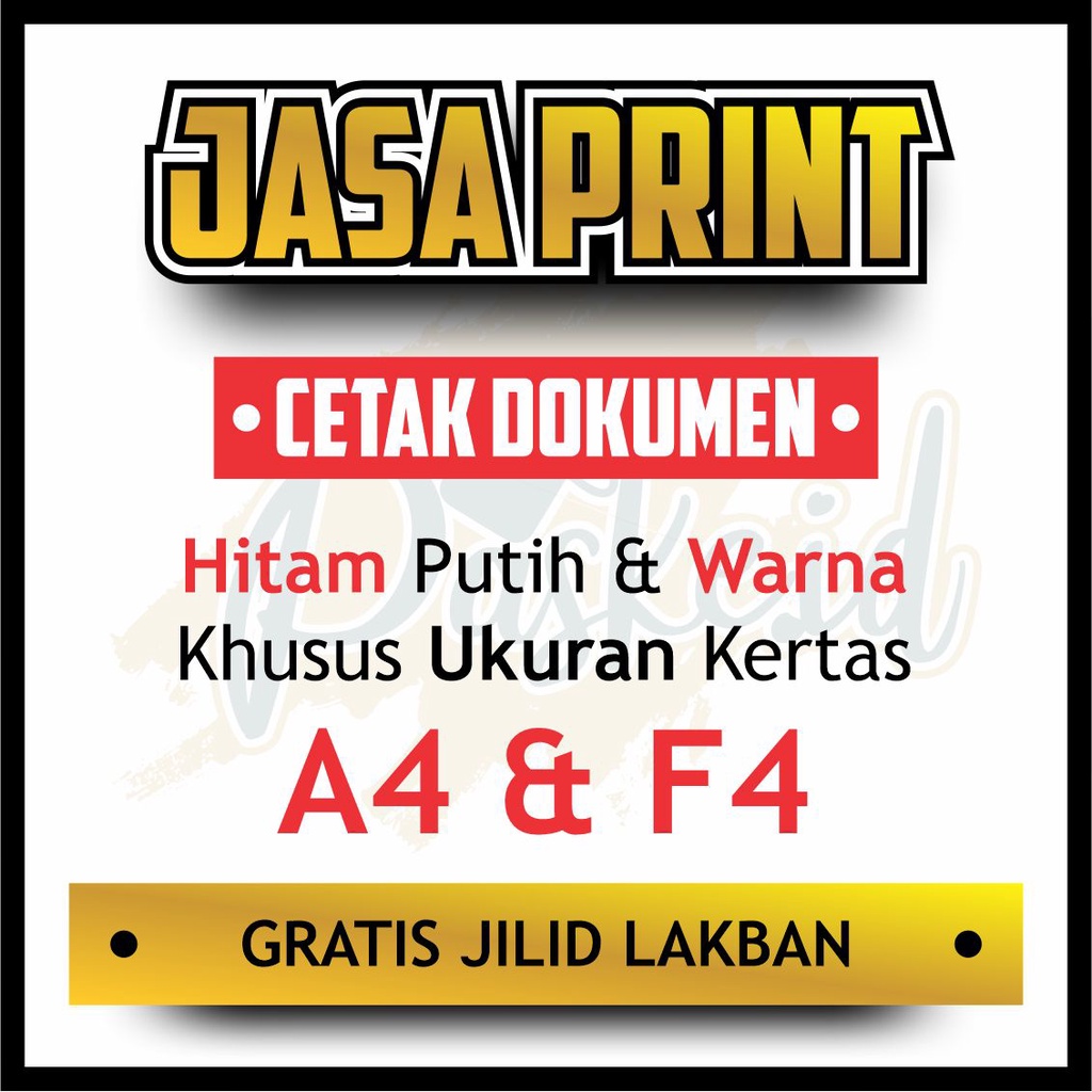 

JASA PRINT MURAH!! (SKRIPSI, MAKALAH , TUGAS , PROPOSAL , SOAL LATIHAN SBMPTN DAN SNMPTN , CATATAN DAN RANGKUMAN MATERI, SESUAI PERMINTAAN)