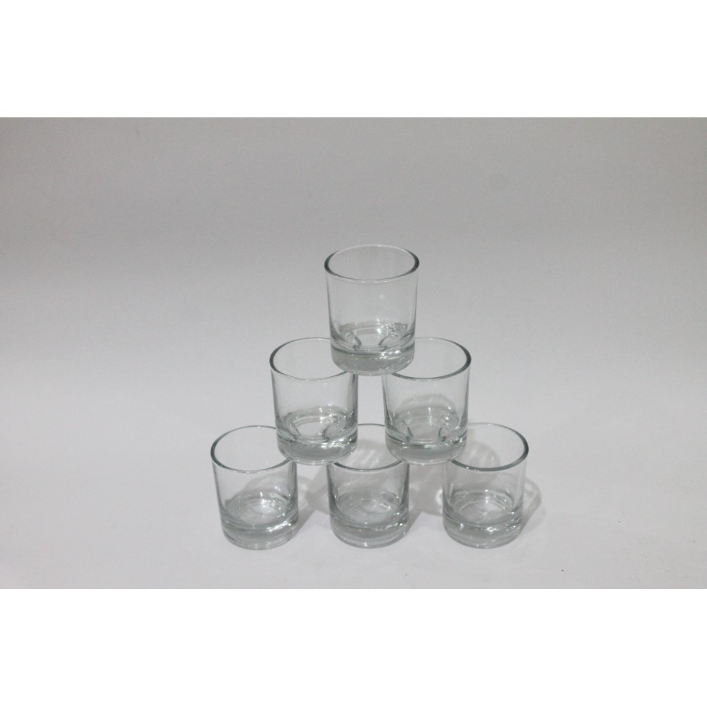  Gelas Sloki  Shot Glass Sloki  Glass isi 6 pcs 