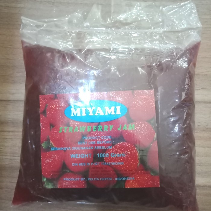 miyami selai strawberry 1kg