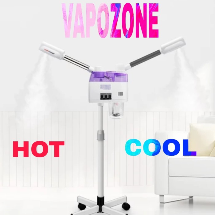 STAND STEAMER FACIAL HOT COLD VAPOZONE UAP WAJAH PERAWATAN