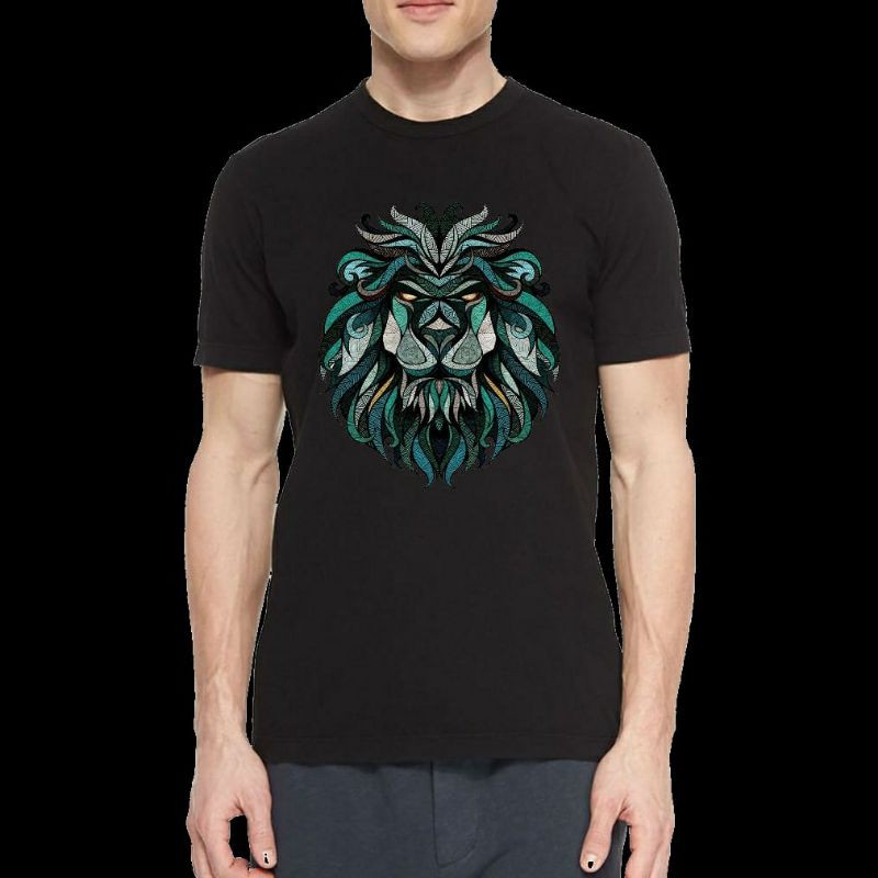 KAOS DISTRO T-SHIRT PRIA SINGA BIGSIZE