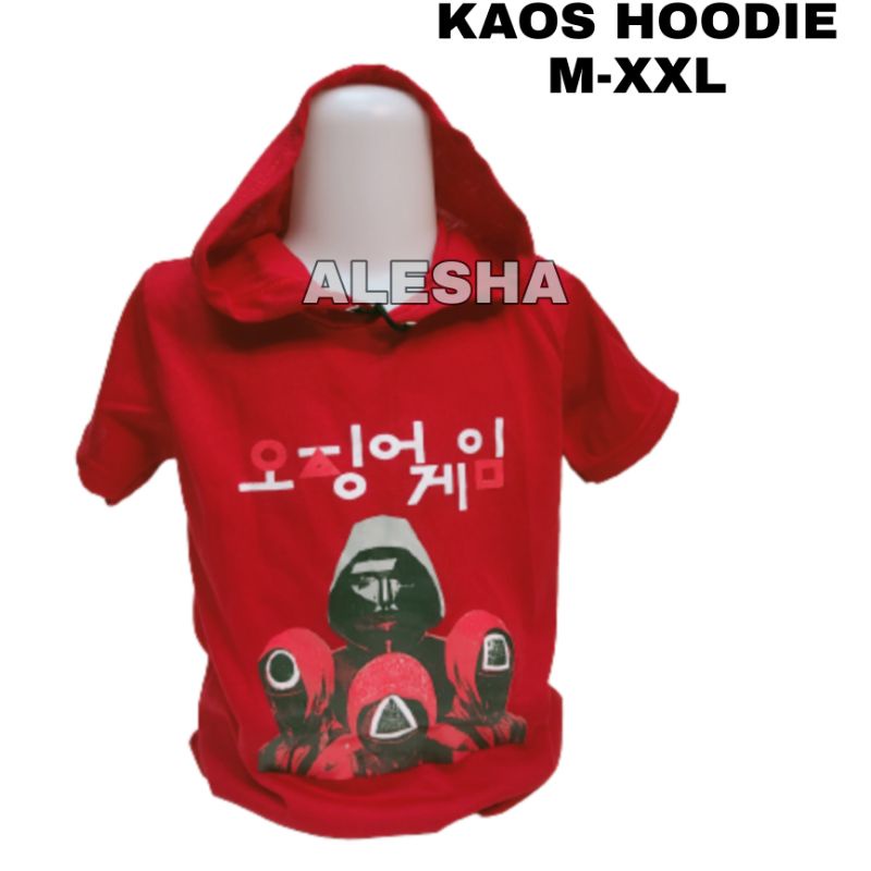 KAOS HOODIE SQUID GAME BAJU HOODIE ANAK BAJU ANAK LAKI LAKI BAJU SQUID GAME