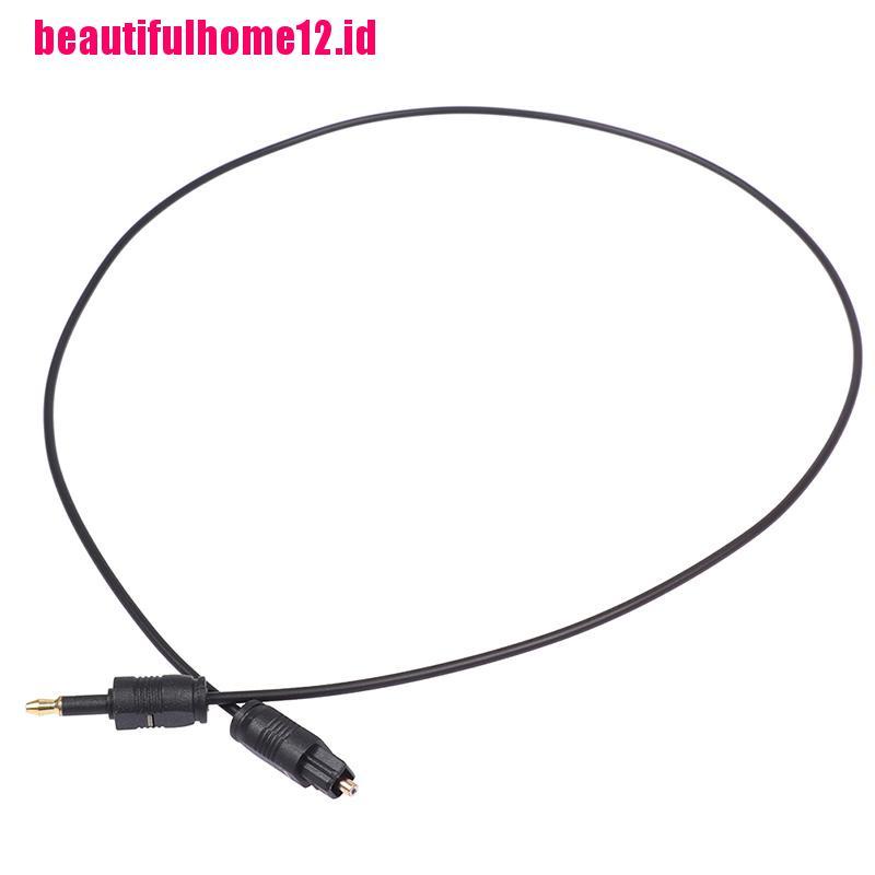 Kabel Audio Digital Toslink Male to Mini Plug 3.5mm Male Toslink Panjang 1.96Ft