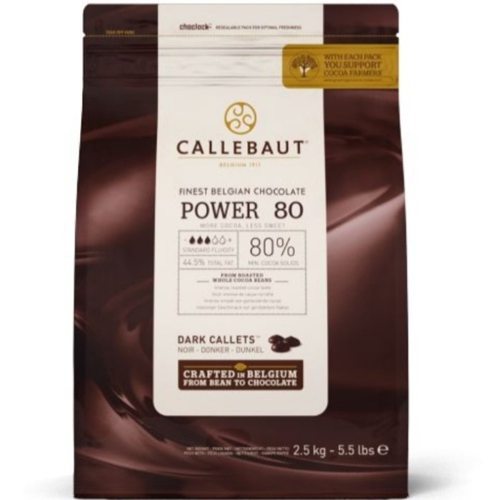 

Siap Kirim Callebaut Dark Chocolate Power 80