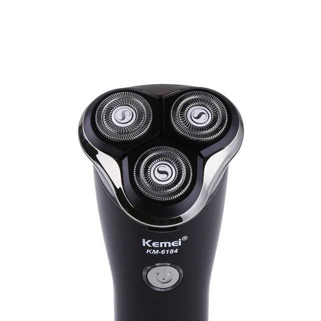 Kemei KM-6184 Electric Shaver Men Beard Clipper USB Rechargeable