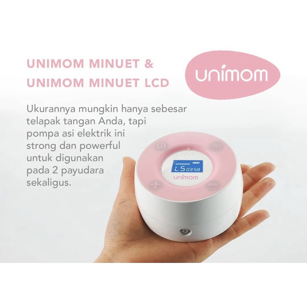 UNIMOM MINUET LCD DOUBLE ELCTRICAL BREAST PUMP