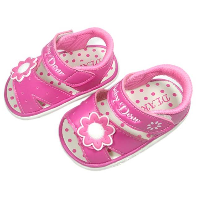 [COD] C16 Sepatu anak bayi perempuan slip on casual usia 1 2 3 tahun murah lucu bunyi