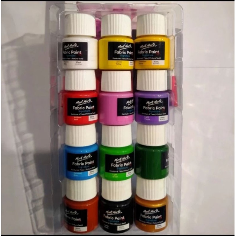 

MONT MARTE FABRIC SET 12 PCS X 20 ML