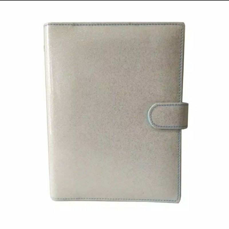 

Binder Glossy Glitter Laminasi Kulit Premium A6 6ring A5 20ring B5 26ring