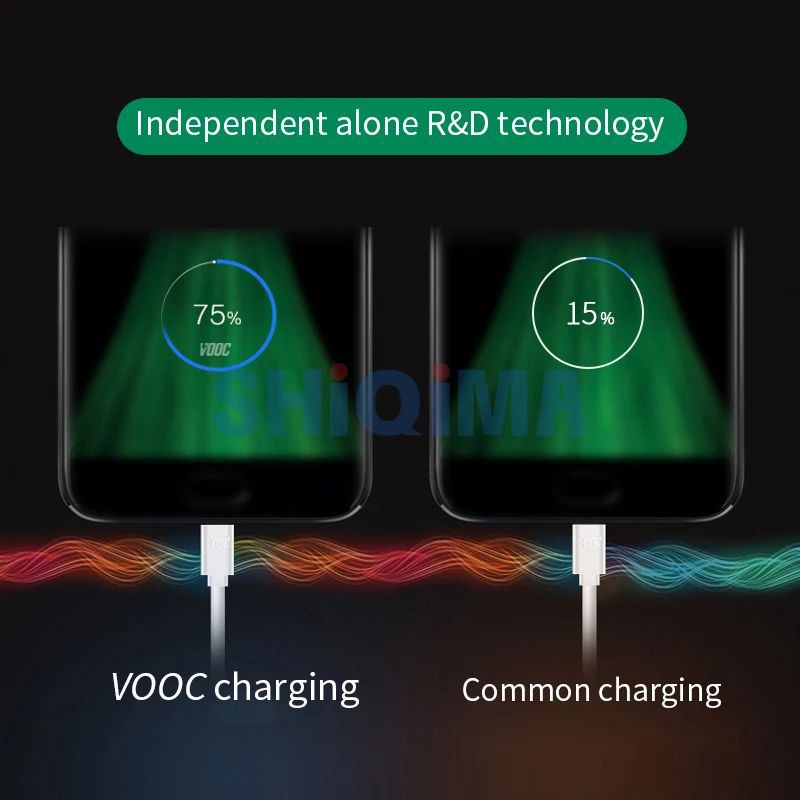 Kabel Data Oppo Type C Fast Charging - Kabeldata Casan Oppo USB Tipe C Super Vooc Original