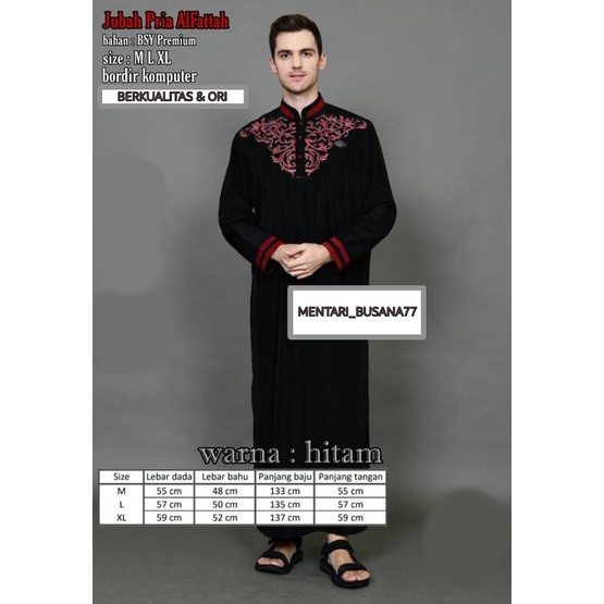 [[ NEW PRODUK ]] Jubah Gamis Muslim AL-FATTAH TERBARU 2022 / Gamis pria murah / Gamis pria premium / Baju jubah muslim pria dewasa / Jubah pakistan / Gamis muslim gamis laki-laki / Jubah pria lengan panjang / Jubah pria keren / Jubah pria kekinian