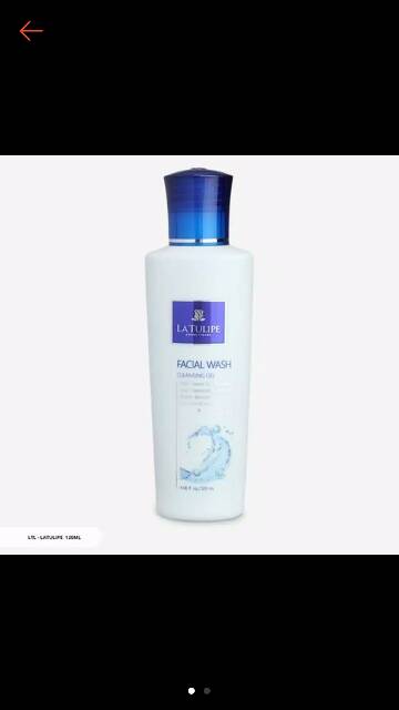 La tulipe facial wash