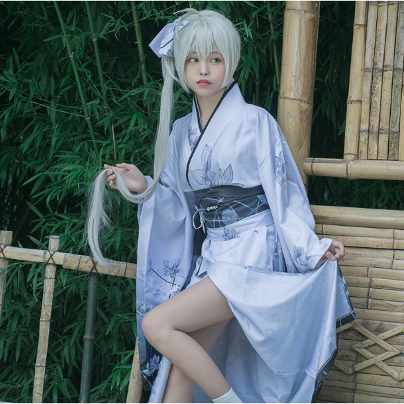 CC-124 yosuga no sora kasugano kimono yukata japan cosplay costume kostum