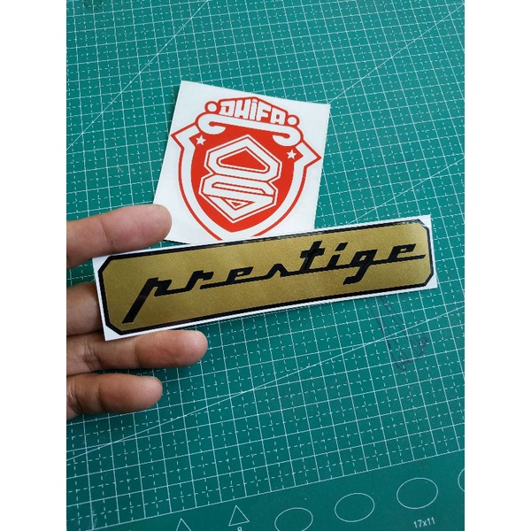stiker cutting prestige scoopy