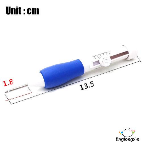 LLX-DIY Magic Embroidery Pen Set Easy Use Needle Tool 1.3/1.6/2.2 mm Diameter 6Pcs/Set