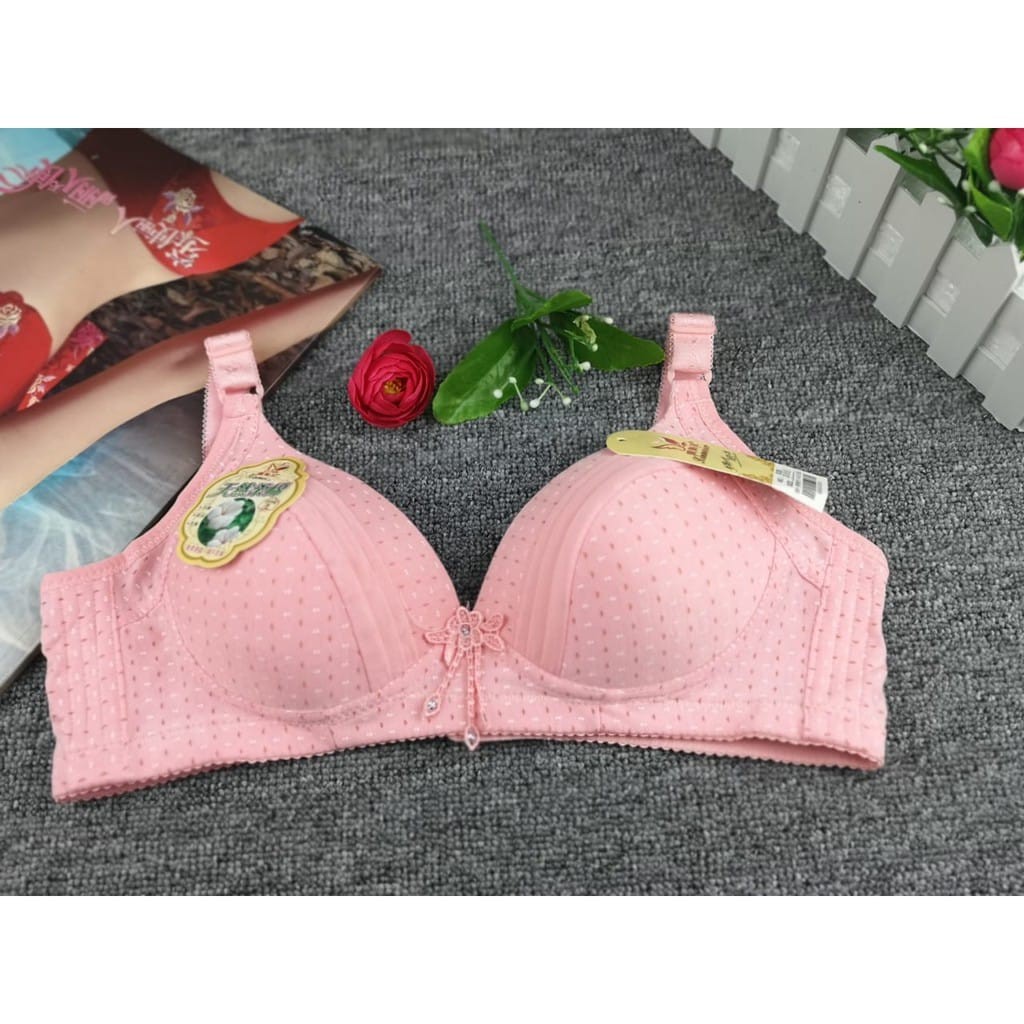 Bra/BH Wanita Import 928 Busa Sedang No Kawat Soft Katun