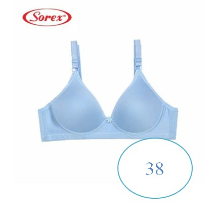 Bra BH Tanpa Kawat Super Soft Sorex 17238-38 Biru Muda