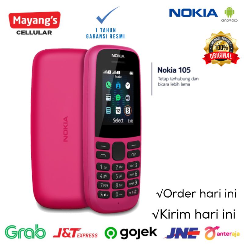 Nokia 105 (2019) HP NOKIA 105 JADUL DUAL SIM NEW garansi resmi nokia indonesia-4