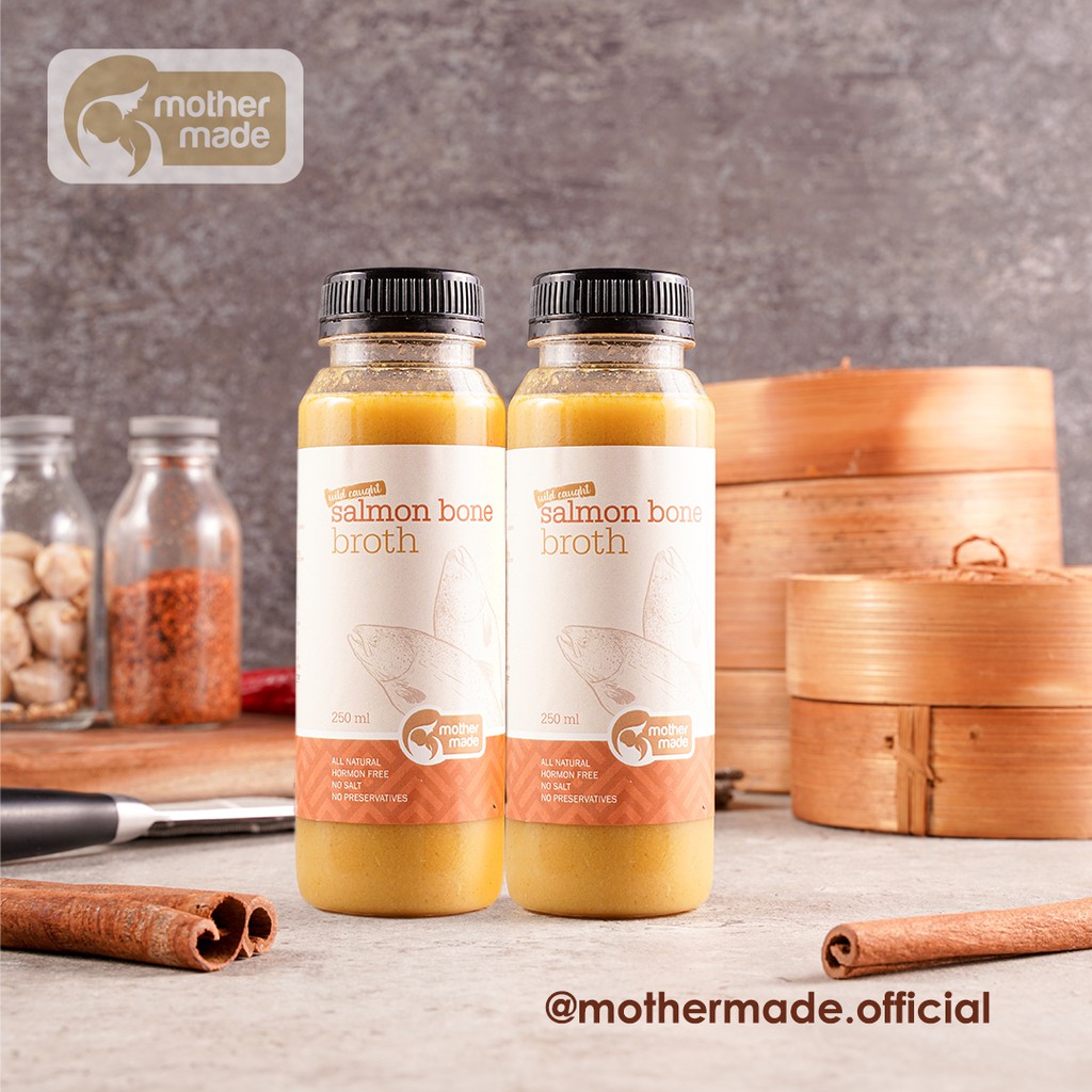 

Salmon Bone Broth (Wild-Caught Salmon) - 2x250ml