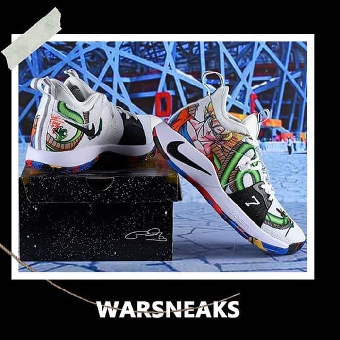 Sneakers Sepatu Nike PG 2 X Dragon Ball Edition