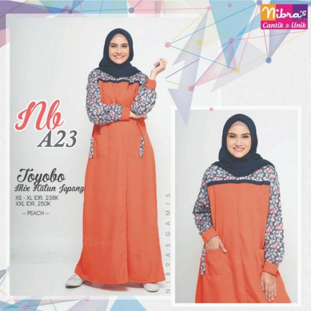 Baju gamis nibras