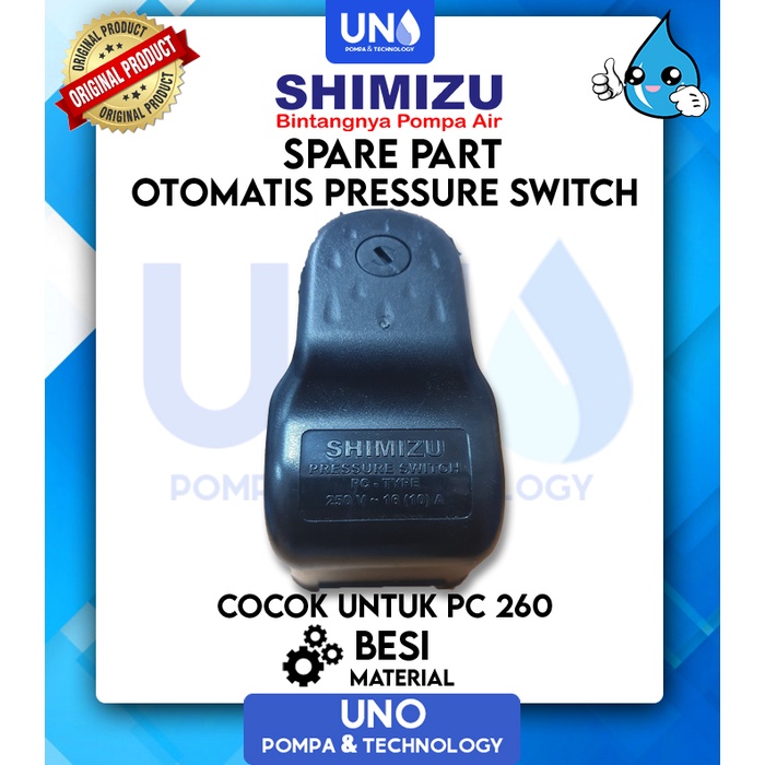 Otomatis Pompa Air Shimizu Original PC 260 BIT