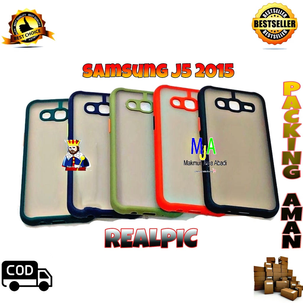 SOFTCASE SAMSUNG GALAXY J500 J5 2015 - CASE MATTE FULL COLOUR MY CHOICE BUMPER CASE PELINDUNG KAMERA