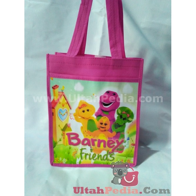 

Souvenir Ultah tahun| Tas ultah Anak Goodiebag | Kantong BARNEY