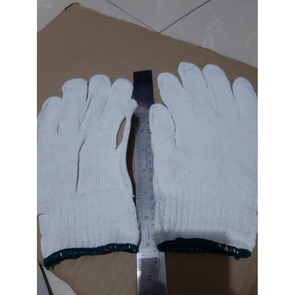 SARUNG TANGAN KAIN SUPERRR TEBAL/SARUNG TANGAN KAIN KERJA RAJUT/GLOVES 8 BENANG SERBAGUNA INDUSTRI/sarung tangan benang 8 sarung tangan tukang kerja kain proyek