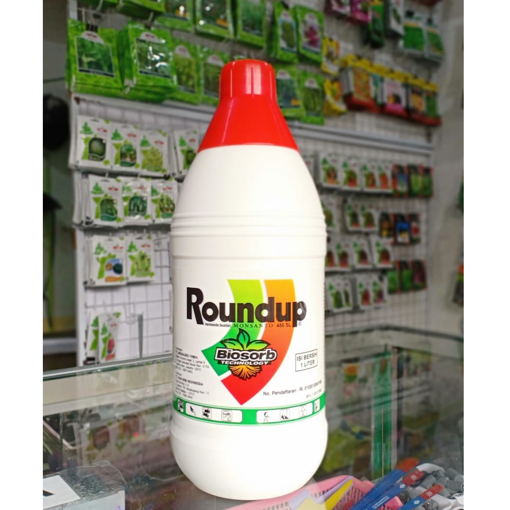 herbisida ROUNDUP 1 LITER - round up 1 liter - obat pembasmi rumput dan gulma