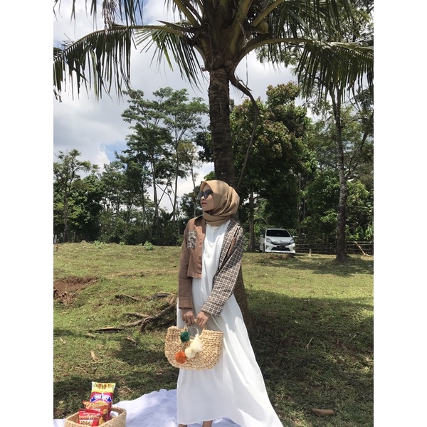 INNER DRESS LENGAN PENDEK