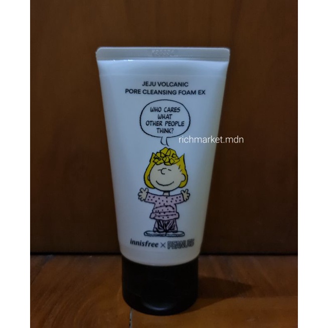 [REAL PICT] *NEW* Innisfree X Peanuts Jeju Volcanic Pore Cleansing Foam EX 100 gram