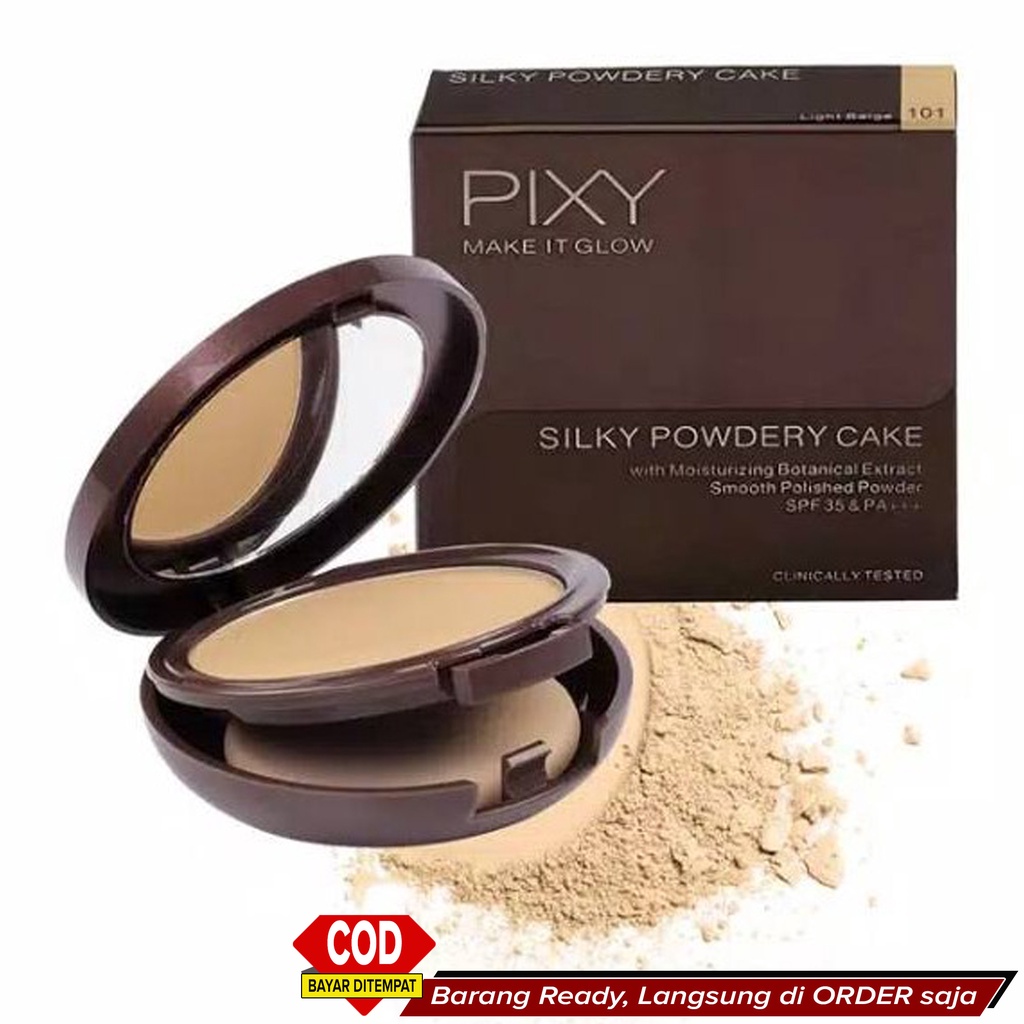 Best Seller Bedak Wajah GLOWING Pemutih Pencerah Penghalus Pelembut Sebagai Penutup Penyamar Flek Hi