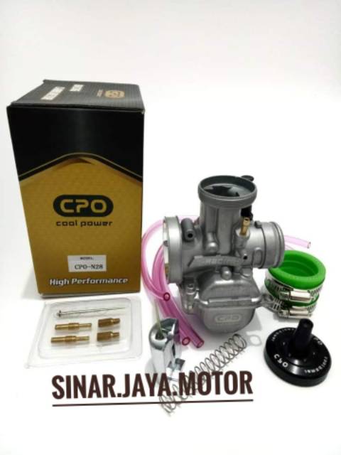 Karburator pwk 24 cpo racing plus pj mj jarum karet