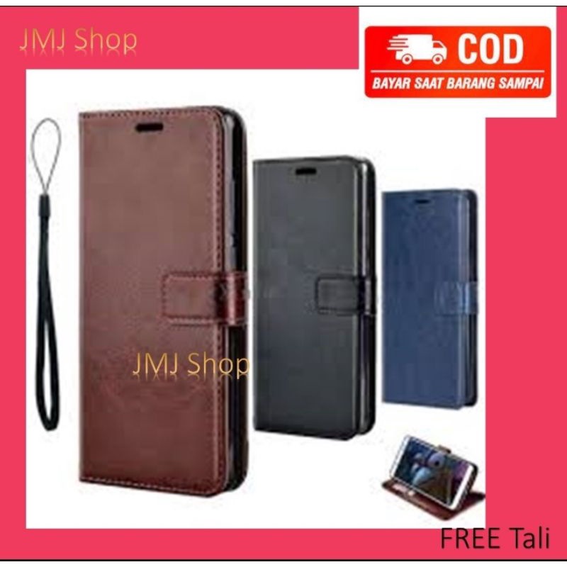 Flip Case REALME 8 5G CASING KULIT BUKA TUTUP