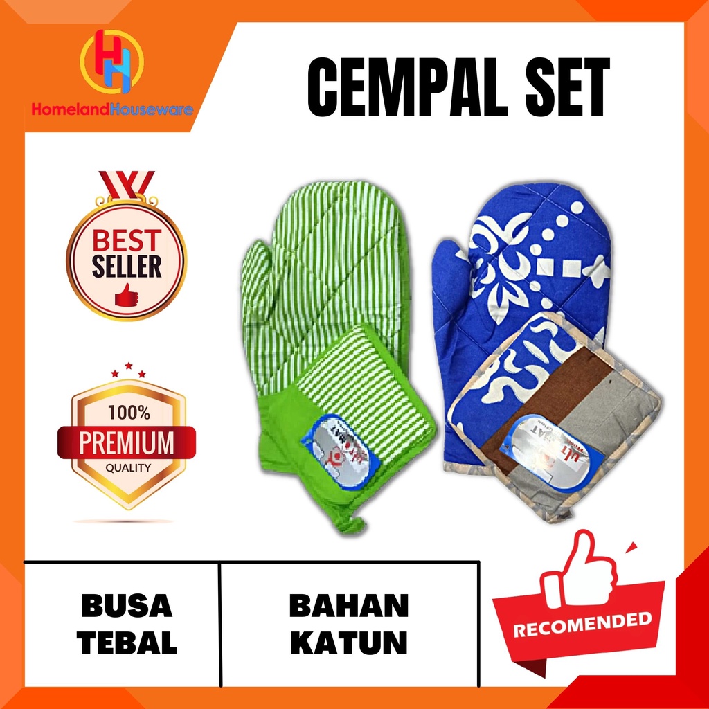 (SIAP KIRIM) (READY MADIUN) CEMPAL SET KATUN MOTIF / CEMPAL KATUN ULTIMA / CEMPAL DAN HANDGLOVE / CE