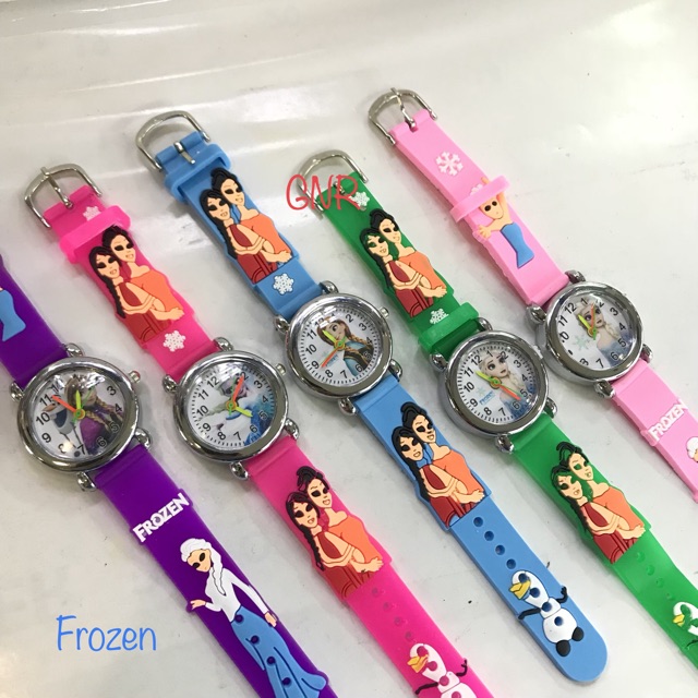 SUPER MURAH,,, JAM TANGAN ANAK KARET TIMBUL/ JAM ANAK JARUM MURAH