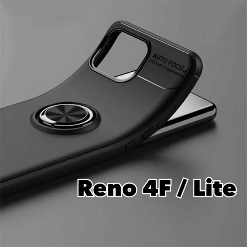 Case Oppo Reno 4f 4F Reno4 F Softcase Sarung Casing Soft Ring Iring Ringcase Hp Cover Slim