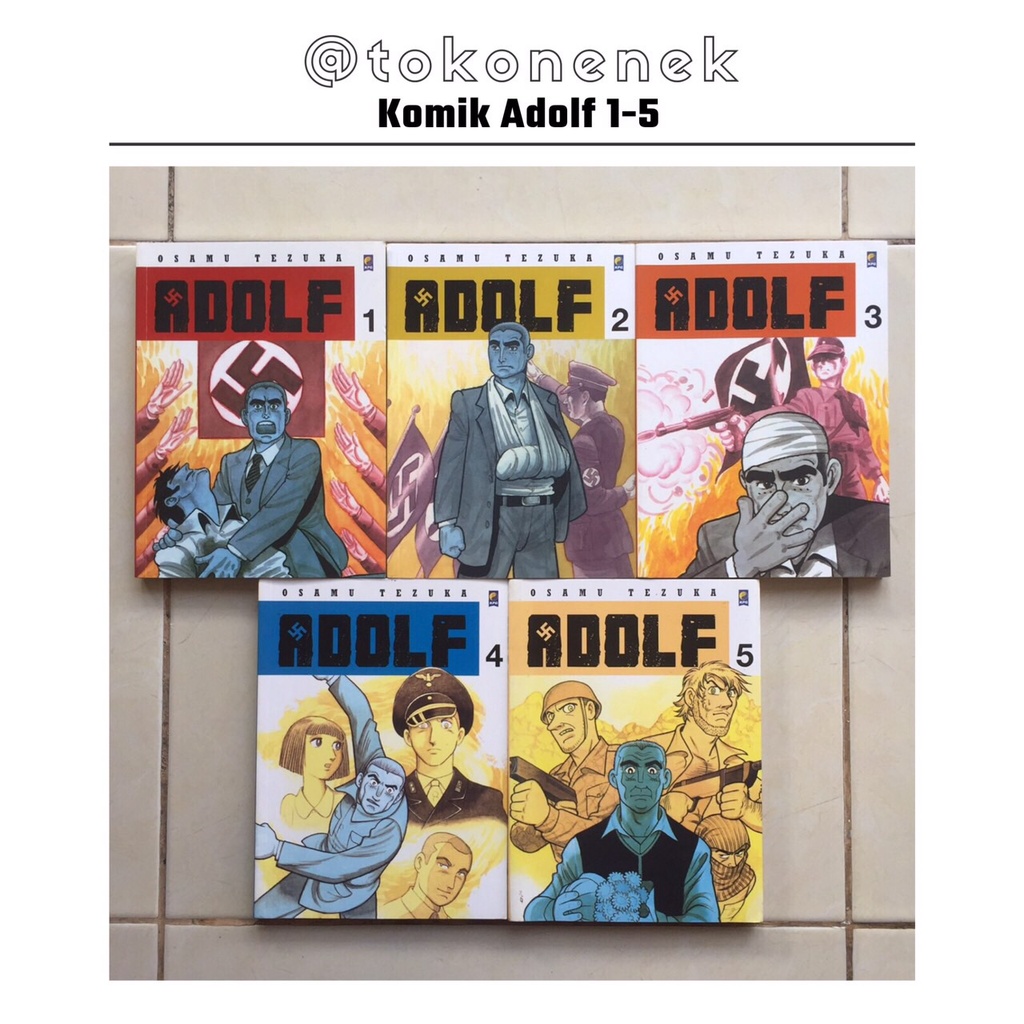 Jual Komik Adolf Vol 1 - 5 Osamu Tezuka