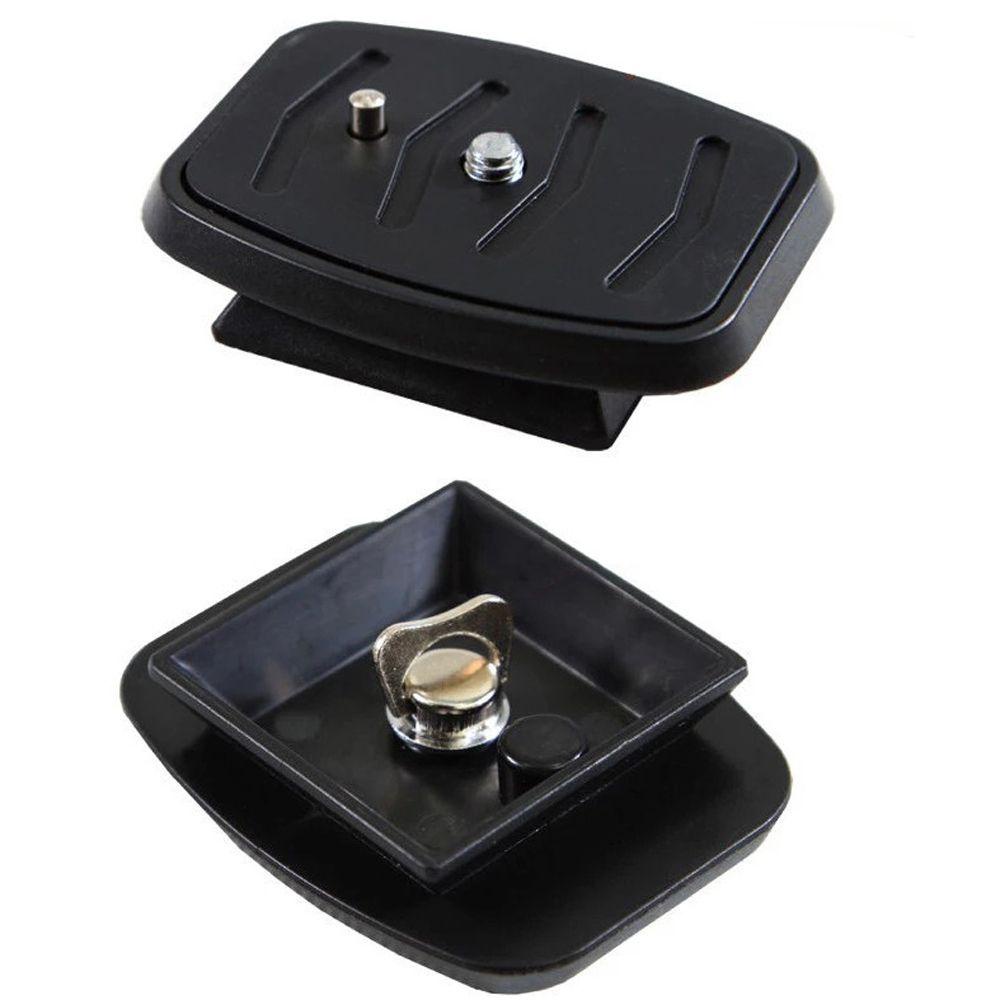 Plat Pelepas Cepat Agustina Kamera Pengganti Velbon EX-638 Tripod Monopods Screw Adapter Mount1Per4 "Ulir 44mm Adapter Mounting Kamera