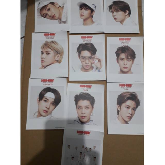 NCT 127 NEO CITY JAPAN GOODS PHOTO MEMO NOTE SHARING