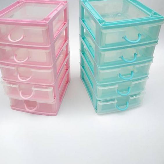 Paling Disukai ✦ Laci Susun 5 Kecil Laci Mini Mini Container Laci Plastik~