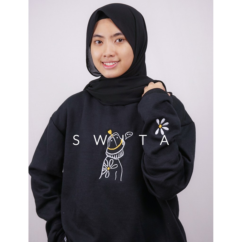 [Swinight] Special Edition Sweater Oversize SwiTa - Design Bordir