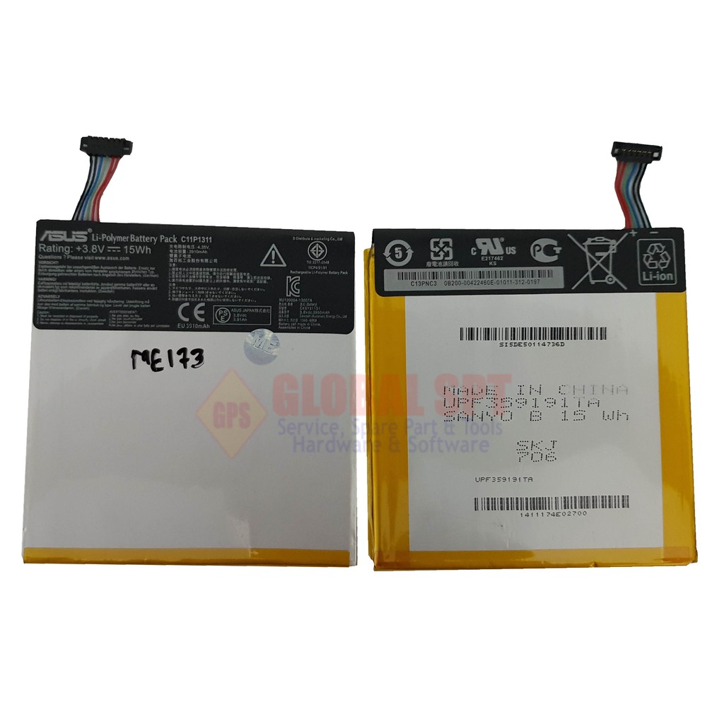 BATERAI ASUS ME173 / ME173CG / BATRE / BATERE C11P1311