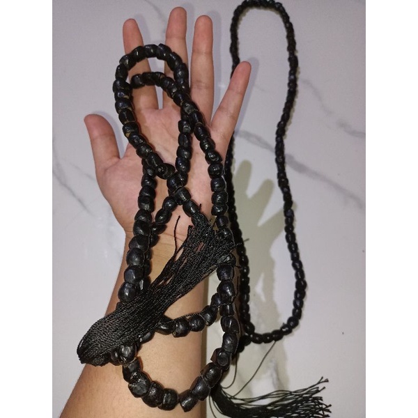tasbih biji pisang pidak Grade A biji tua