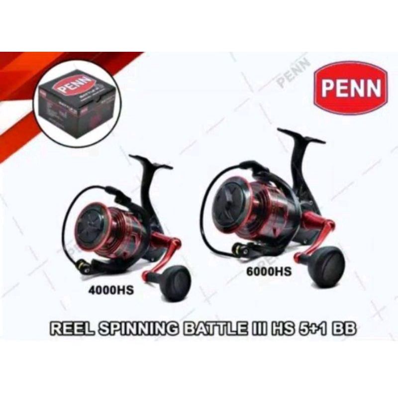 reel Penn battle III HS 4000 6000 8000