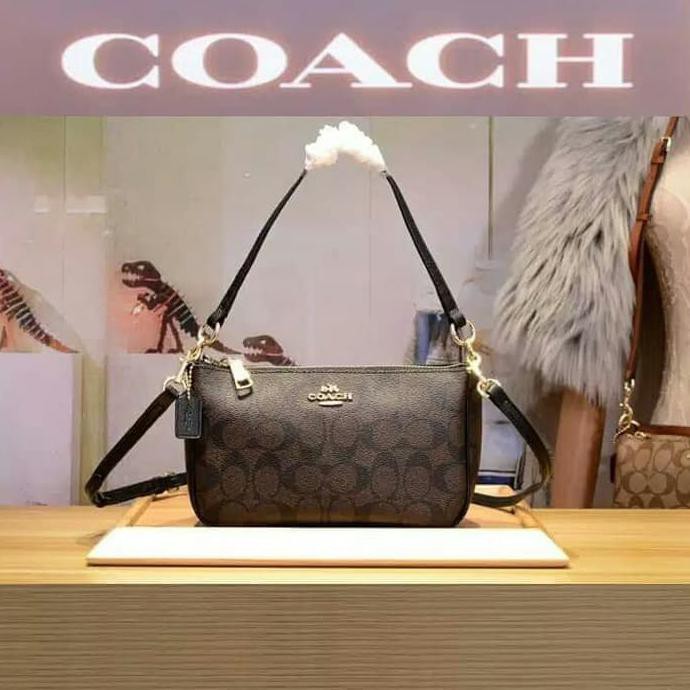 Kualitas Terbaik Tas Wanita Coach Sign Original/ Tas Selempang Branded BARANG BAGUS