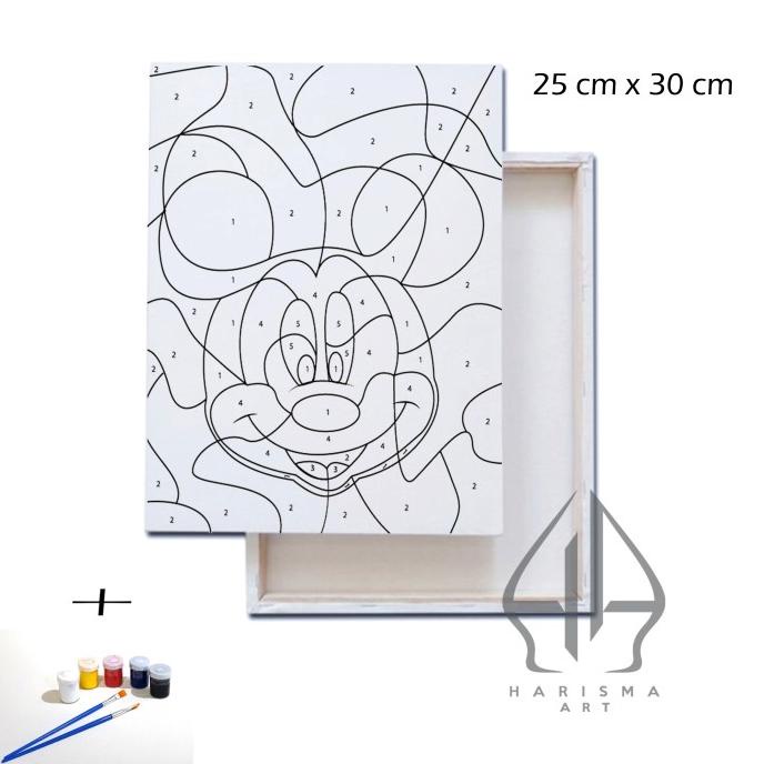 

Paint By Number Kit / Color By Number / Melukis dengan nomor